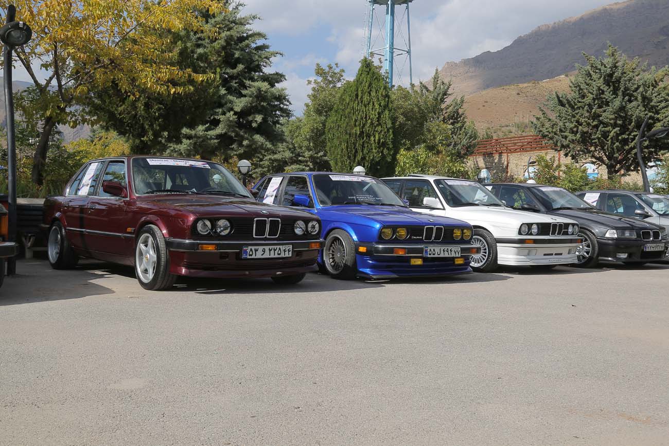 برگزاری تور 2 روزه خودروهای کلاسیک و اسپرت BMW با حمایت گروه پرشیا موبیلتی