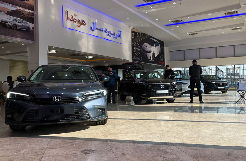 افتتاح شوروم مرکزی هوندا در تهران