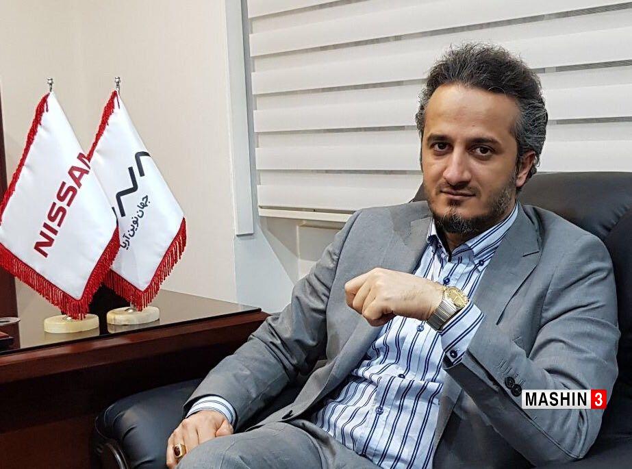 معاون فروش و خدمات پس از فروش شرکت جهان نوین آریا