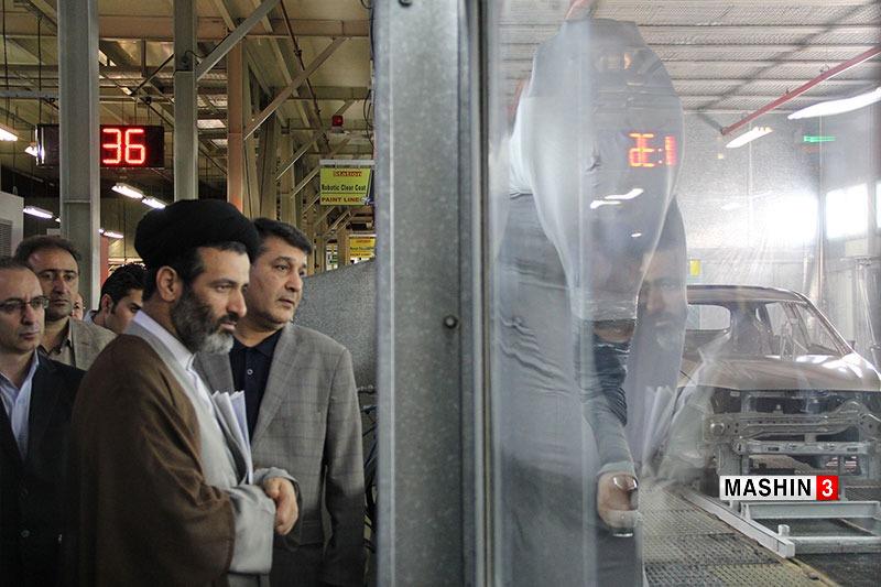 بازدید رئیس کمیسیون صنایع و معادن از شرکت بهمن موتور