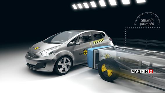  EURO NCAP تست از کنار